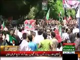 Imran Khan address to PTI Workers before leaving for Azadi March