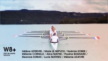 Présentation de l'équipe de France d'aviron 2014: W8+