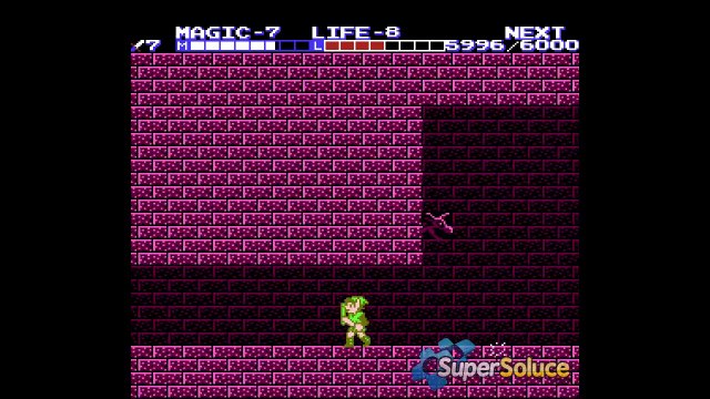 Soluce Zelda 2 The Adventure of Link : Palais des Trois Yeux de Pierre