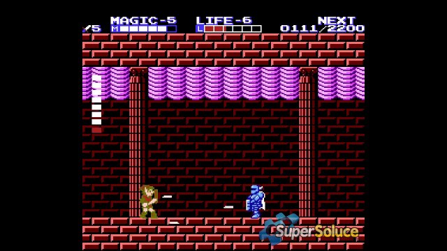 Soluce Zelda 2 The Adventure of Link : Palais de l'Ilot