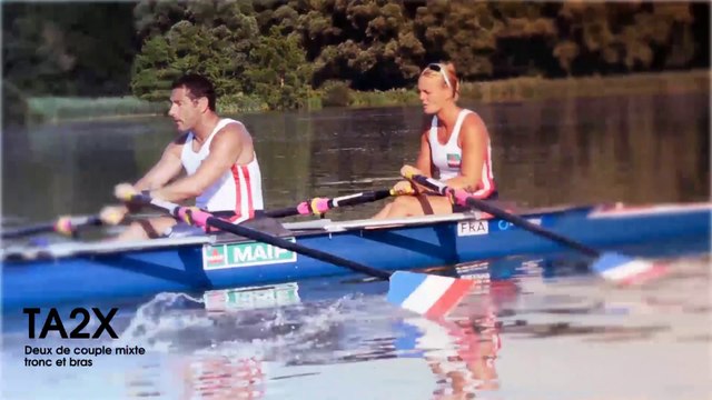 Présentation de l'équipe de France d'aviron 2014: TA2X