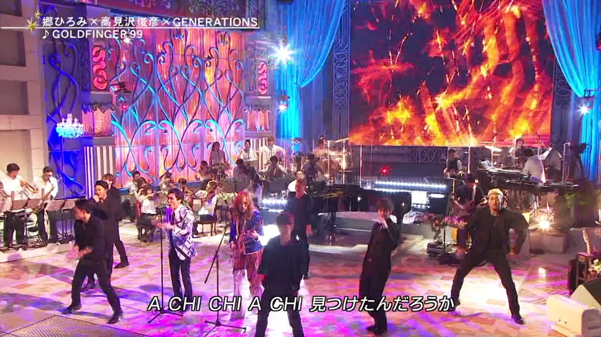 Generations X Hiromi Go X Takamizawa Toshihiko Goldfinger 99 Fns Uta No Natsu Matsuri 14 08 13 Video Dailymotion