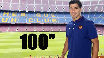 La presentación de Luis Suárez, en 100 segundos