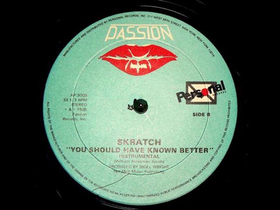 Skratch - You Should Have Known Better (1985)