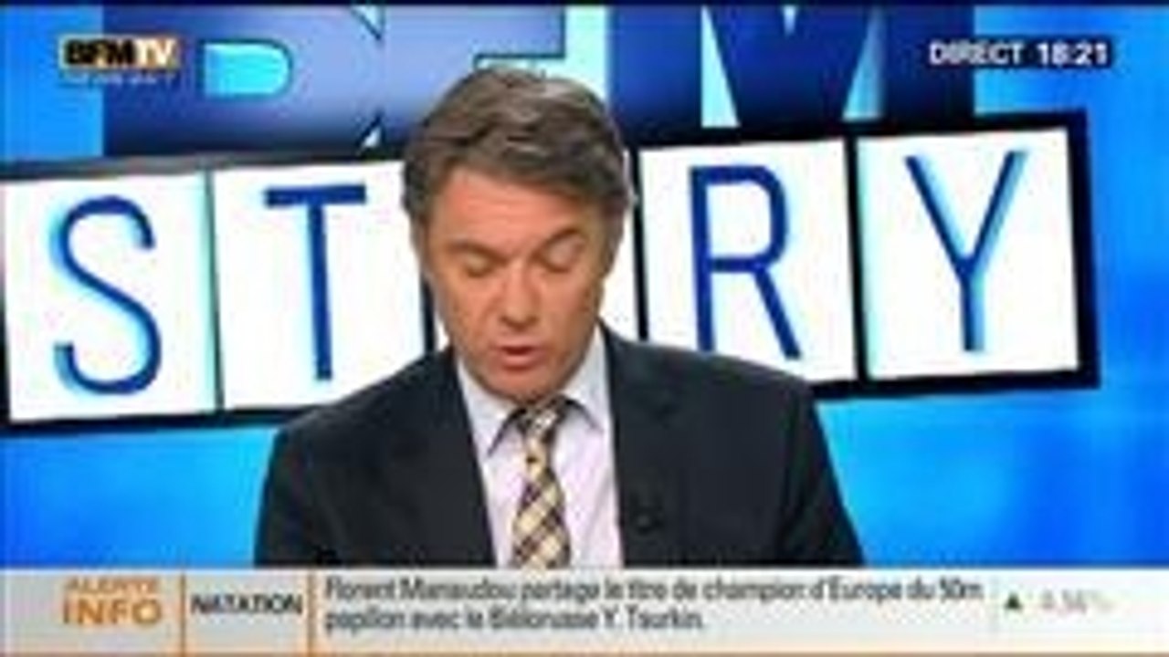 BFM Story: Ebola: le personnel navigant d'Air France est inquiet - 19/08