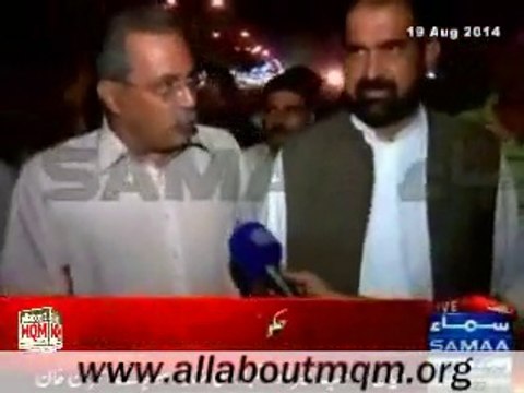 MQM Leader Haider Abbas Rizvi urges PTI, PAT to resolve issues through dialogue