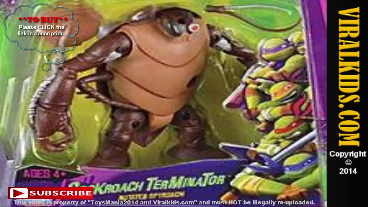 Teenage Mutant Ninja Turtles - urtles Action Figure Cockroach - Review