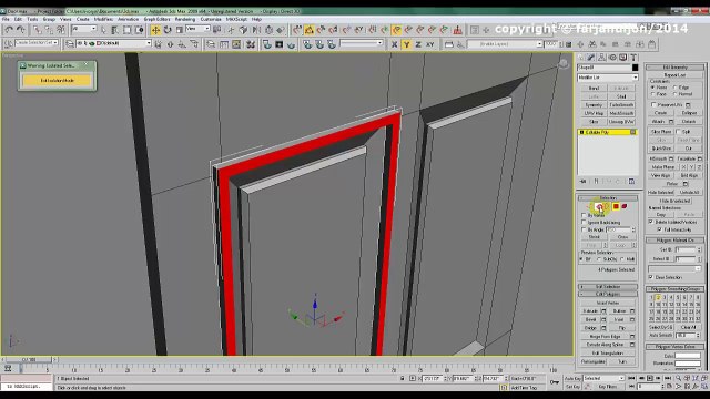 Simple Wooden Door_01_Speed Modeling in 3ds Max