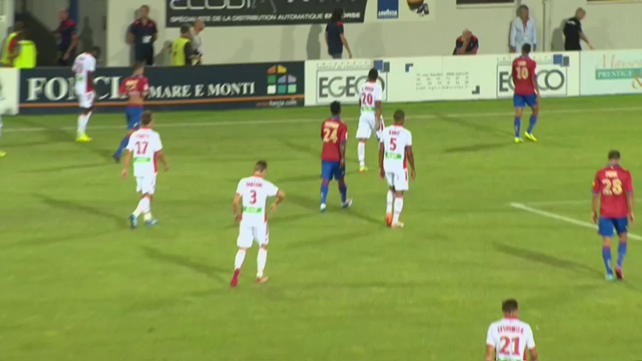 GFC Ajaccio - AC Ajaccio (0-2)  - Résumé - (GFCA-ACAJ) / 2014-15