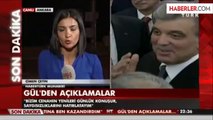 Abdullah Gül: Gördüğüm Kadarıyla Davutoğlu Görevi Devralacak