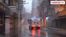 İzinsiz gösteriye polis müdahalesi -