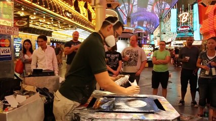 Artiste Incroyable - AMAZING LAS VEGAS ARTIST HD