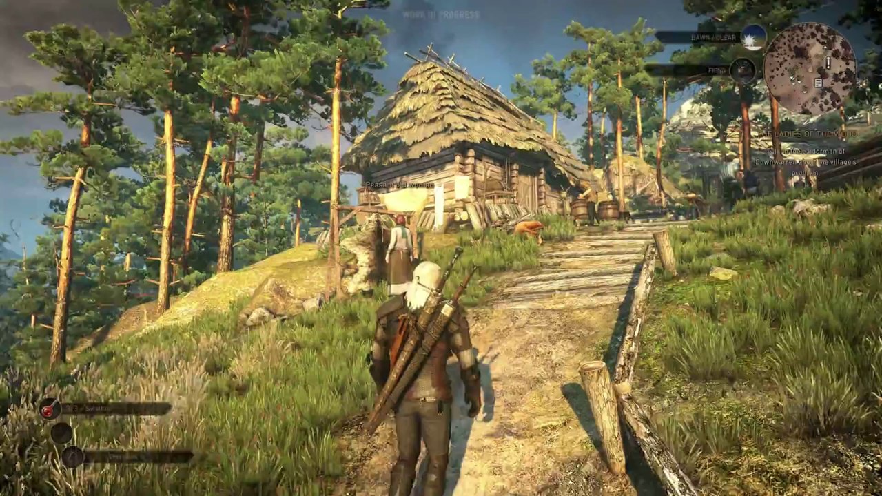 The Witcher 3  Wild Hunt - 35min gameplay demo