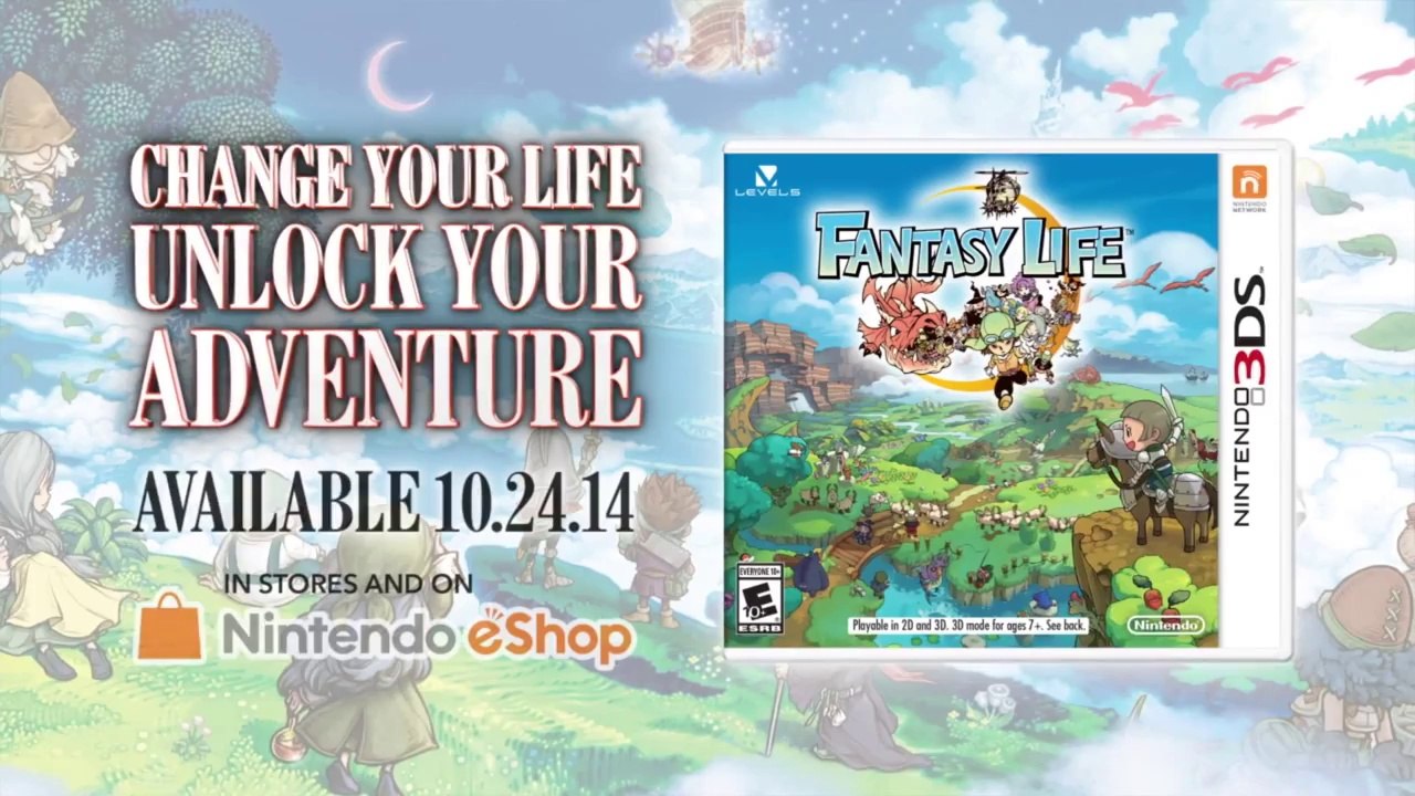 Fantasy Life - Multiplayer Trailer