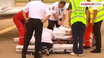 Kazada yaralanan Türk vatandaşlar, ambulans uçakla Türkiye'ye sevk edildi -