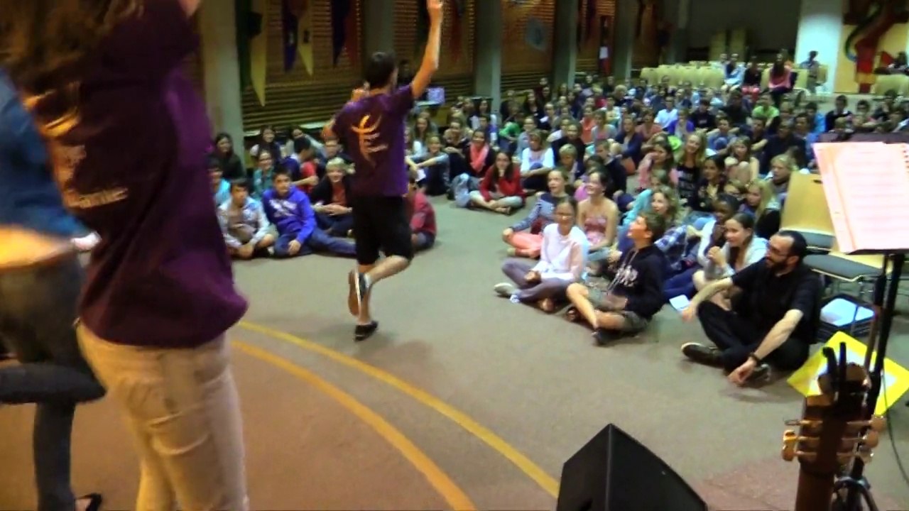 Nothing is impossible : chorégraphie animateurs Retraite Collégiens Tressaint 2014