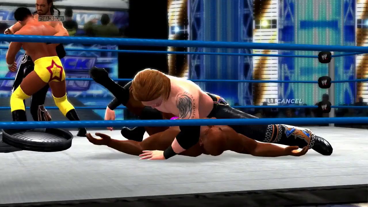 PS3 - WWE 2K14 - Universe - April Week 3 Smackdown - Prime Time Players vs 3MB - Extreme Rules