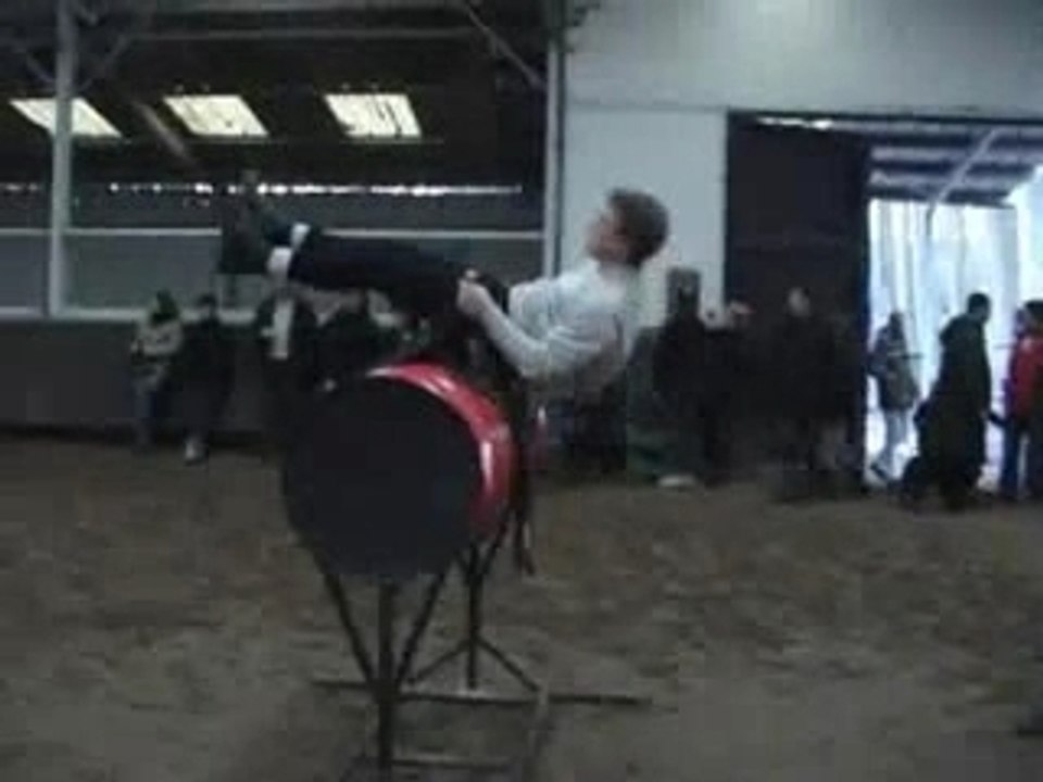 voltige cosaque entrainement bidon