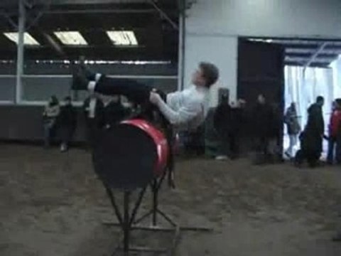 voltige cosaque entrainement bidon