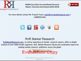 Middle East Cyber Security Market by Technologies & Services Forecasts to 2019