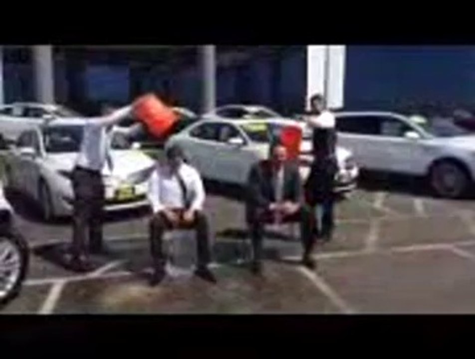 Ice Bucket Challenge at Future Ford Lincoln of Roseville with Bill Walsh, GM!