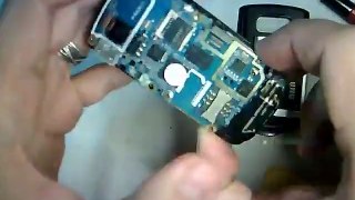 Samsung S3100 disassembly main board replacement