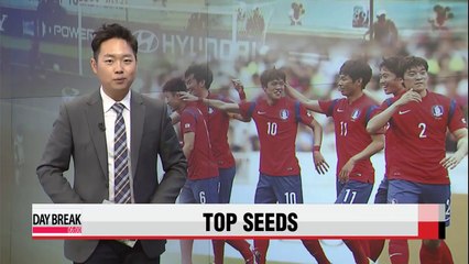 Korean football teams get top seeds for Asiad