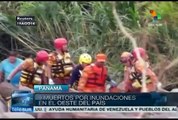 Nueve muertos en Panamá por inundaciones provocadas por las lluvias