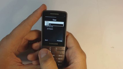 Samsung S5610 factory reset