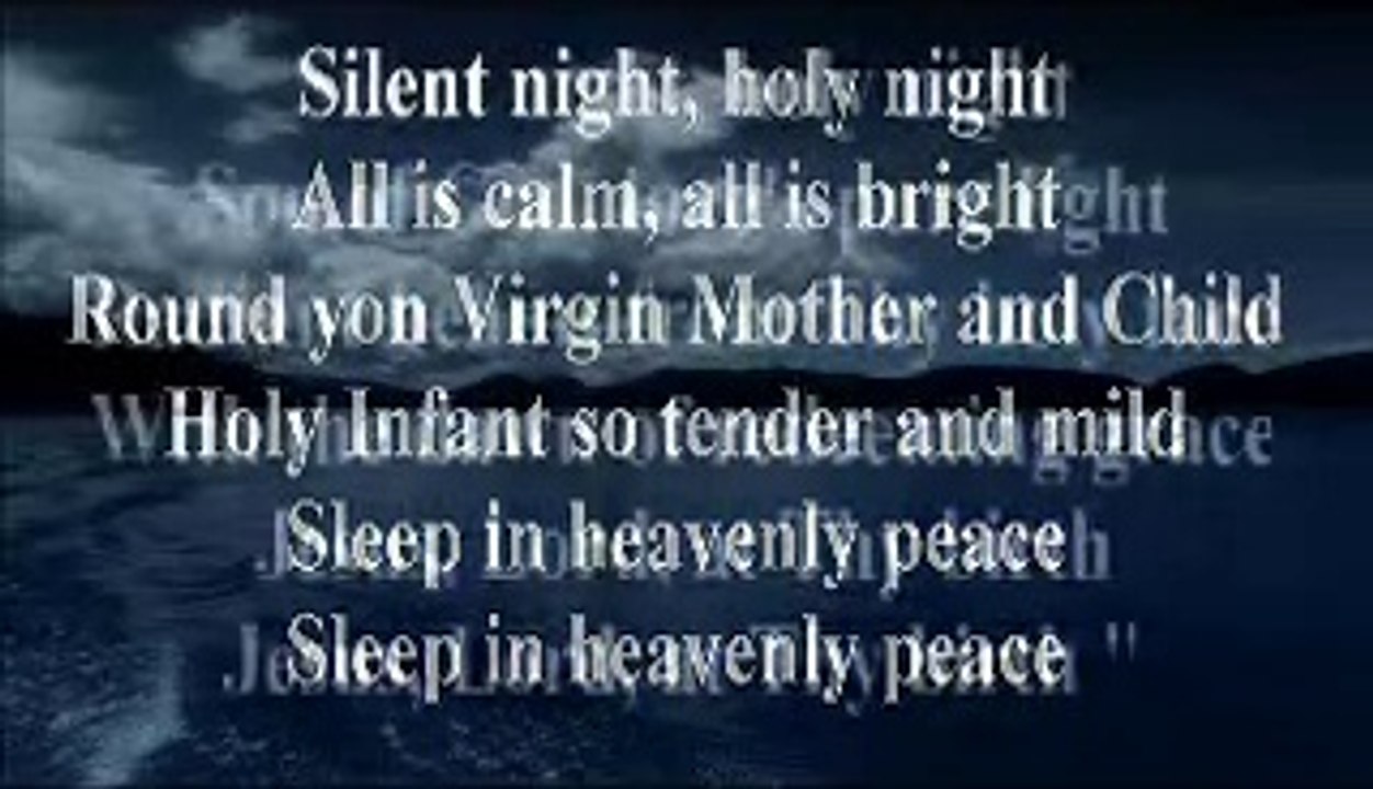 Silent Night (with lyrics)