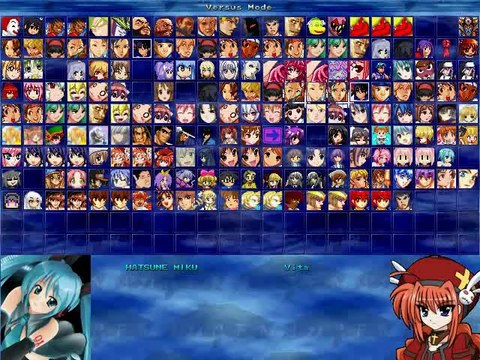 初音ミクがヴィータをボコるMUGENリョナ動画 Ryona MUGEN hatune miku vita 魔法少女リリカルなのは_1