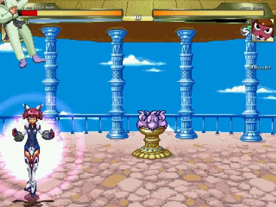 カンフーマンが日向夏美にしばかれるMUGEN逆リョナ動画 Reverse Ryona Movieケロロ軍曹_1