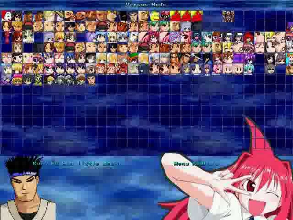 カンフーマンが明日原メグにしばかれるMUGEN逆リョナ動画 Reverse Ryona Movie たたかえ! たらんてら_1