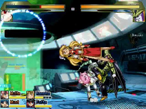 セルがヴァニラ・HをボコるMUGENリョナ動画 Ryona MUGENギャラクシーエンジェル_1