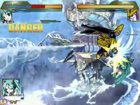 セルが初音ミクをボコるMUGENリョナ動画 Ryona MUGEN VOCALOID_1