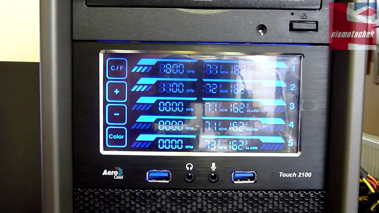 Aerocool Touch 2100 Fan Controller {Unboxing & Overview}