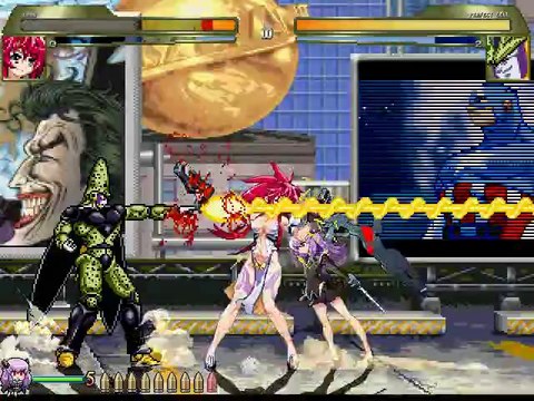 セルがルナ姫木をボコるMUGENリョナ動画 Ryona MUGENヴァンガードプリンセス_1