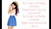 Ariana Grande - Emotions (Mariah Carey Cover) Lyrics