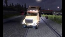 Euro Truck Sim Mod FREIGHTLINER COLUMBIA V. 2.1 Gameplay