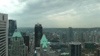 Downtown Vancouver, Canada On May 8, 2014