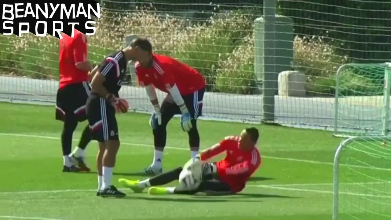 Real Madrid's Signings James Rodriguez, Toni Kroos & Keylor Navas In Training