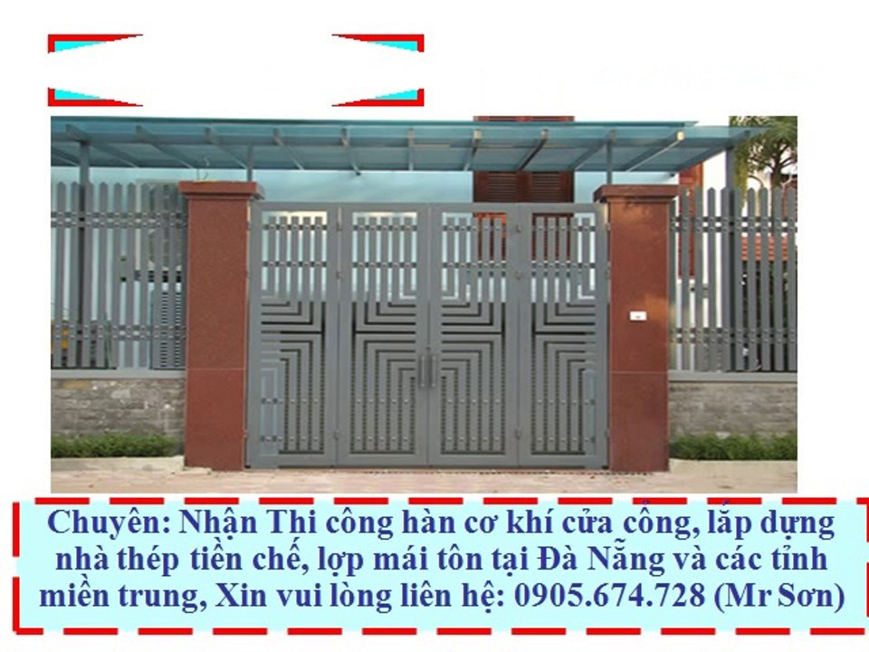 Lắp đặt mái hiên, nhà vòm tại Đà Nẵng  (0905.674.728 Mr Sơn)