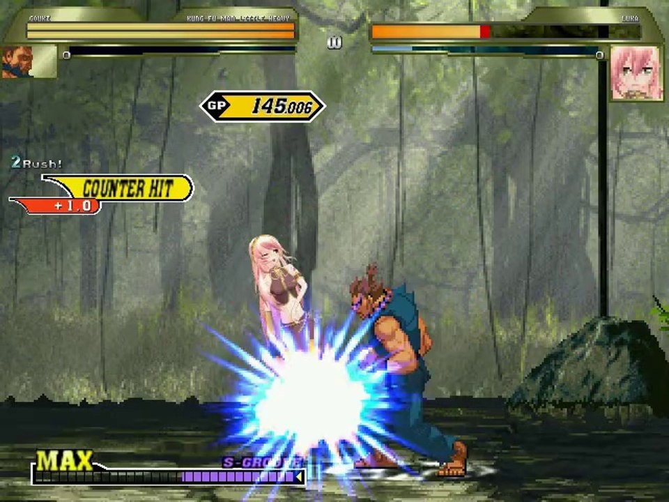 豪鬼が巡音ルカをボコるMUGENリョナ動画 Ryona MUGEN megurine Luca VOCALOID _1