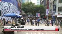 S. Korea's Fitch credit ratings maintains at AA-