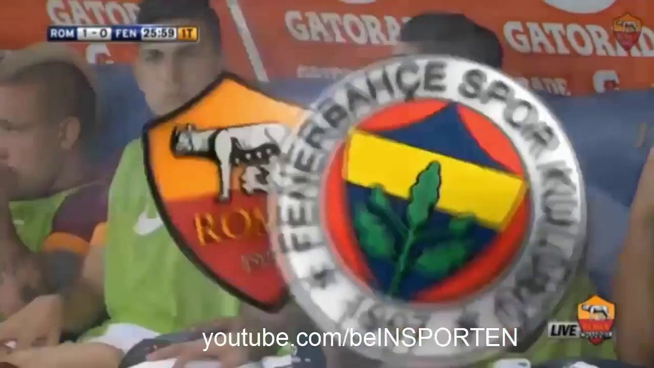 AS Roma vs Fenerbahçe 3-3 Tüm Goller ve Maç Özeti HD - All Goals and Highlights 2014