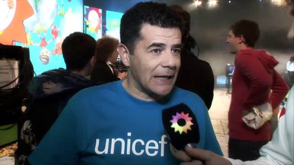 Natalia Oreiro and other famous speak for Un Sol para los chicos 2014