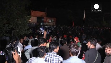 Thousands descend on parliament to force out Pakistan's PM