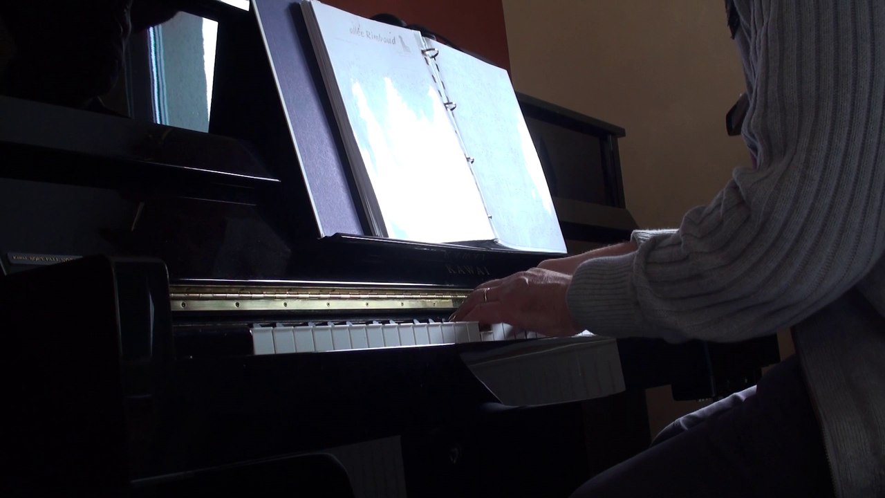 2014 Obispo Allée Rimbaud, ce qu'on voit version piano