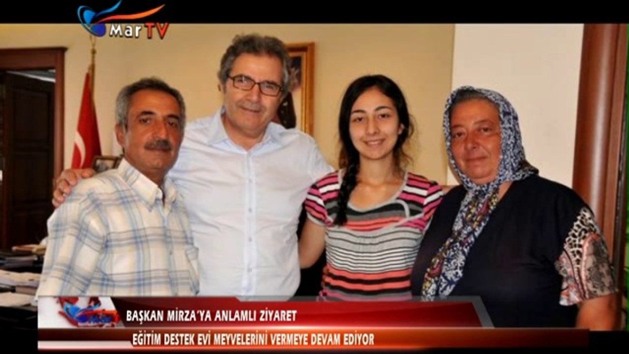 BAŞKAN MİRZA’YA ANLAMLI ZİYARET