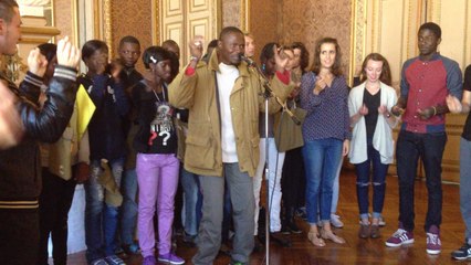 Accueil des jeunes Sénégalais